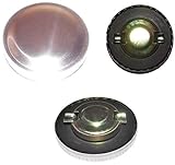 GAS CAP 38mm Chrome Top Tank Mopeds Fits Tomos Puch Garelli + more