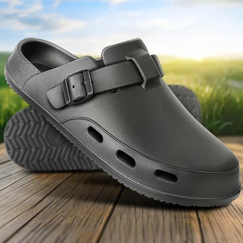 BULLIANT Women Clogs, Adjustable Sandals Slip-on Water Shoes Unisex with Cushioned Footbed,Comfortable Lightweight3