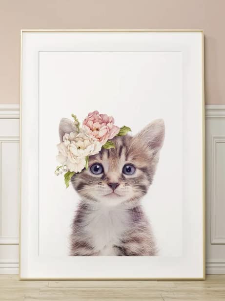 Amazon.co.jp: ShopHaven 子猫 育児用ウォールアート 赤ちゃん猫