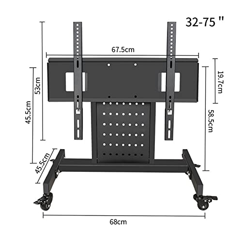 Soporte móvil ajustable para TVs 32-75 pulgadas miniatura 2