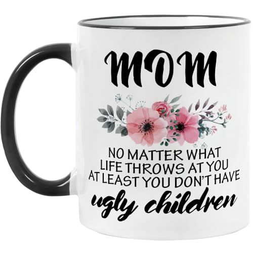 Fatbaby Funny Mom Coffee Mug, Hilarious Birthday Mother’s Day Tha...