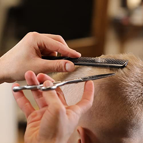 MEISH 3 Pieces Cutting Hair Comb Set - Fine Tooth, Standard Teeth, Clipping Comb for Styling - Barber Salon Hair Care Tools (3 Colors) - Image 6