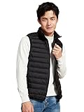 ダウンベスト メンズ ウルトラライト 暖かい 防寒 軽量 パファーベスト コンパクト収納 MD107