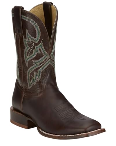 Tony Lama Men's Wray Western Boot Broad Square Toe - RN3515 10 D(M) US