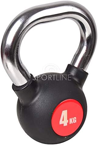 HMS Unisex's 17-64-060 5907695524147 CAST Iron Kettlebell, Black, One Size