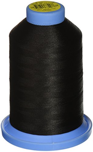 Hilo Super Brite de Poliéster 40wt 5500yd Negro miniatura 1