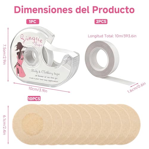 La mejor comparación de Cinta adhesiva para lencería para Mujer al mejor precio. 11 Imagen adicional