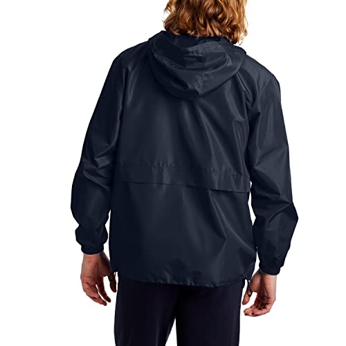 Champion Mens Stadium Full Zip Jacket, Left Chest Script Jacket, Navy-549369, Small Us #TOP1