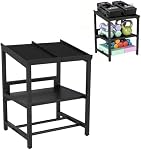 Adjustable Dumbbell Rack, 3 Tier Adjustable Dumbbell Stand, Holds 550LBS, Heavy Duty Dumbbells Weight Rack, Kettlebell Stand for Home Gym Strength Training, Rack Only