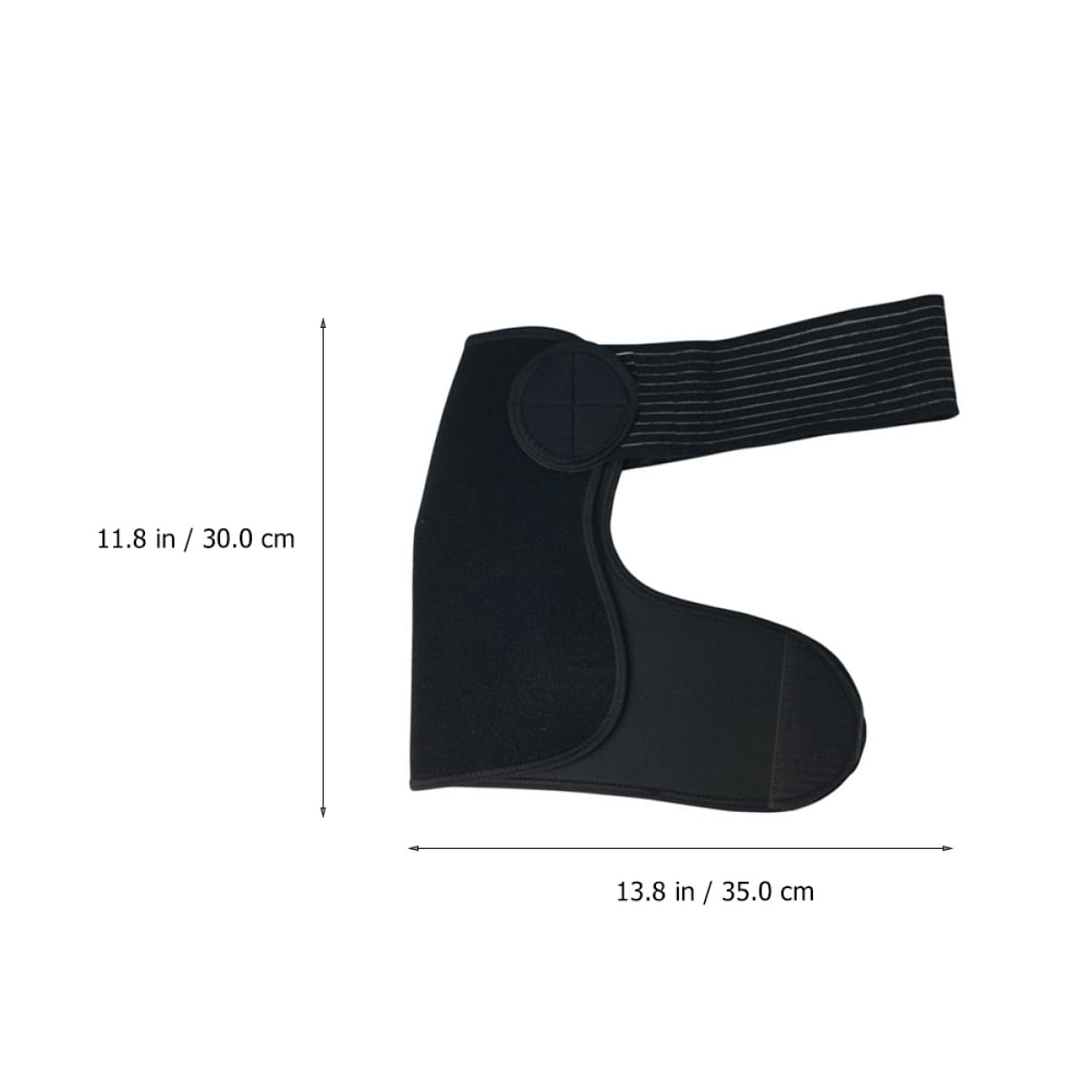 ERINGOGO 1pc Adjustable Shoulder Brace Breathable Compression Sleeve for Sports Injury Support Lightweight Design for Active Users Comfortable Fit for Summer Activities