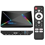 Android TV Box 2025, Android 14.0 TV Box 2GB RAM 16GB ROM 1000M Ethernet WIFI6 Android Box 4K 6K 8K HDR10 R69 Plus H728 Octa-core 3D Smart TV Box Support 2.4G 5.8G Dual WiFi BT5.0 USB 3.0