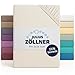 Julius Zöllner Jersey Spannbettlaken für Baby- & Kinderbett, 100% Jersey-Baumwolle, OEKO-TEX Standard 100 zertifiziert, Größe: 60x120cm / 70x140cm, 1er Pack, ecru