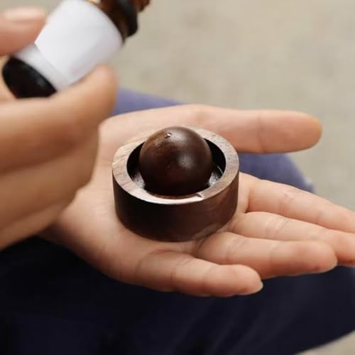 Difusor de aceites esenciales de madera 2 piezas miniatura 7