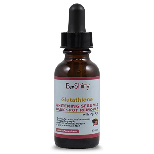 Glutathione Skin Whitening Brightening Serum - Dark Spot Remover reduces Age Spots repairs