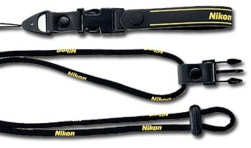 【中古】「非常に良い」Nikon ネックストラップ 一眼レフ用 シンプル ブラック AN-DC1 914T-jhpWgL._AC_UF350,