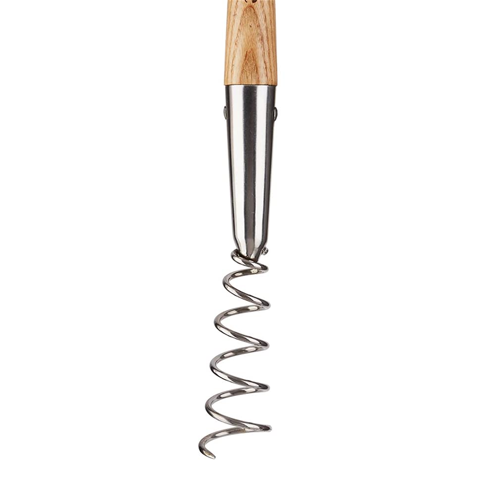 Kent & Stowe Mniszek lekarski – przyrząd do usuwania mniszka lekarskiego z wysokiej jakości stali nierdzewnej, z trzonkiem z drewna jesionowego, długość: 38 cm