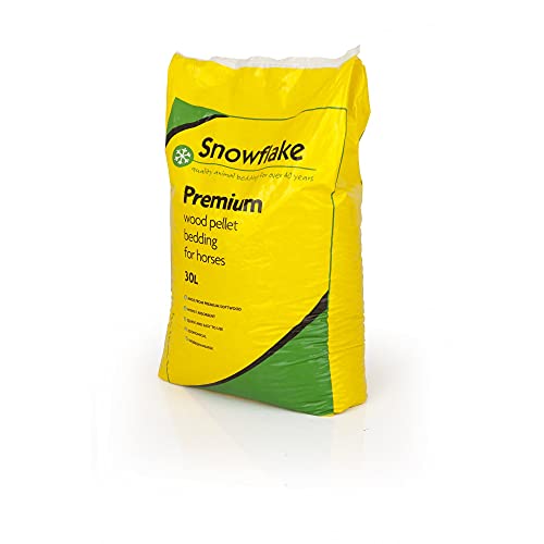 Snowflake Premium Wood Pellets 30 Litres Horse Wood Based Bedding