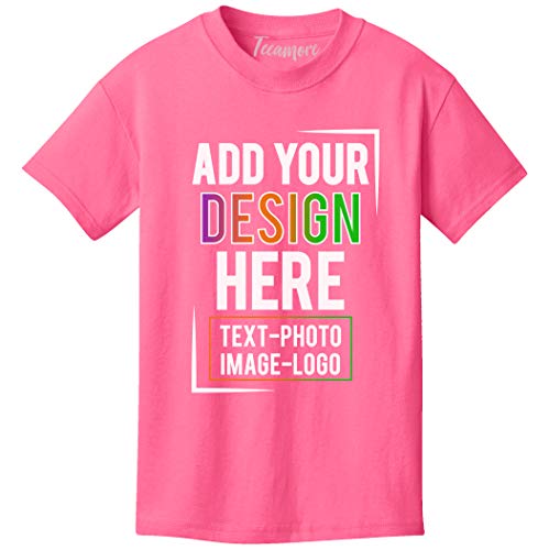 Custom T Shirts for Youth Add Your Text Design Own Image Photo Personalized Kids T Shirt2