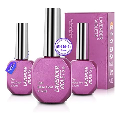 Lavender Violets Gel Nail Polish Set Cover