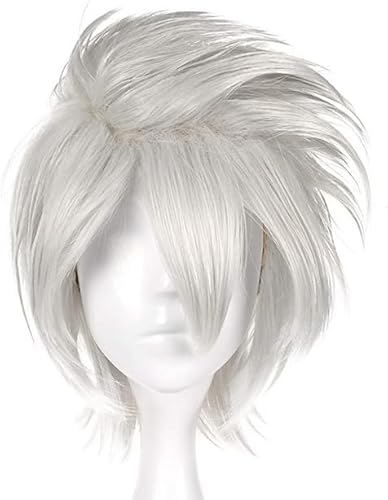 Kraja Parrucca Cosplay di Kakashi Hatake per Fan Halloween Festa Grigio (Kakashi Hatake)