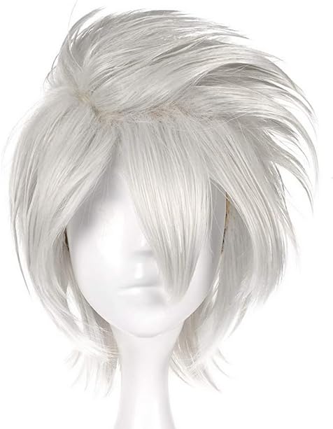 Kraja Ninja Naru Cosplay Wig with Village Leaf (Kakashi Wig) — image 1