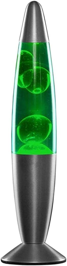 Dwd Green Liquid Green Wax 16 Inch Lamp For Relaxation Peace Liquid Motion Rocket Novelty Desk Lamp Retro Nostalgia Relaxing Mood Light Smooth Slow Motion Wax Therapeutic Sensory (Green Liquid Green Wax)