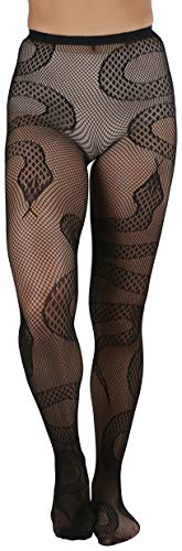 Image of ToBeInStyle Women's Sexy Vibrant Fine Classic Fishnet Full Footed Pantyhose