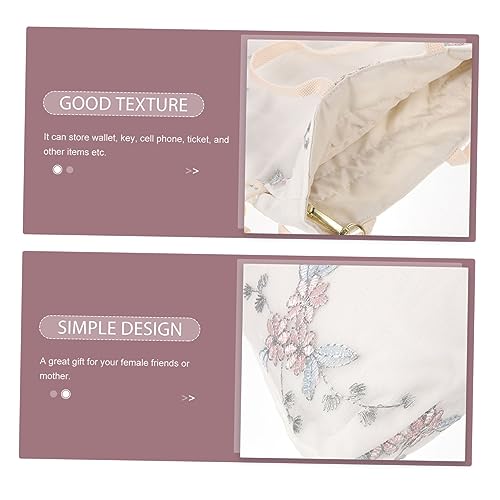 LIFKOME Chic Messenger Bag Chinese Style Canvas Bag Women's Single-shoulder Storage Pouch for Occasions3