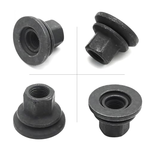 Image of Saihisday Wheel Nut 10Pcs 611-936 6509424AA Wheel Nut, Lug Nuts Replacement for Dodge Ram 3500 4500 5500 Models, Replaces 6509424AA