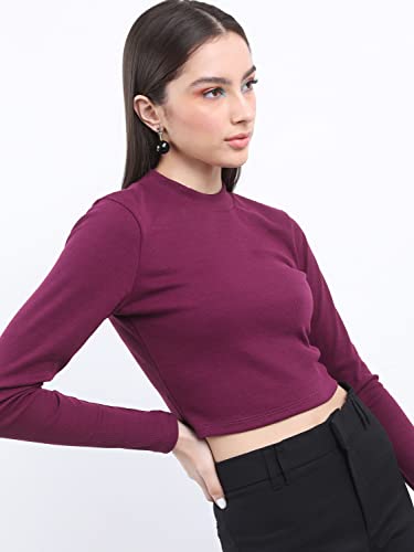 Image of KETCH Women Cotton Regular Fit Full Sleeve Tops