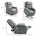 HOMCOM Electric Power Lift Recliner Chair Vibration Massage Reclining Chair with Remote Control and Side Pocket, Grey HOMCOM Electric Power Lift Recliner Chair Vibration Massage Reclining Chair with Remote Control and Side Pocket, Grey