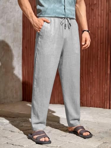Image of JVX Men Trouser || Lilen Trouser for Men || Lilen Pant (TROUSER-07)