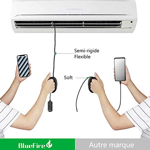 Bluefire 1080HD Wifi Inspektion Endoskopkamera mit 1800 Mah Akku für iOS, iPhone, Android, Tablet (5m) EU – Bild 6