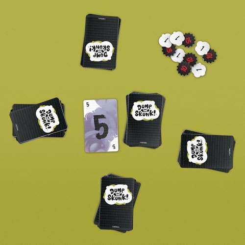 Dump The Skunk! Game | Family Card Game by Reiner Knizia | Ages 7 and Up | 2-6 Players | 20 Mins. | Easy to Learn Games for Kids, Teens, and Adults - image 4