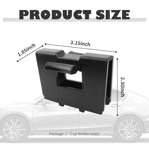 Insertos para portavasos de carro compatible Subaru 2014-2019 miniatura 2