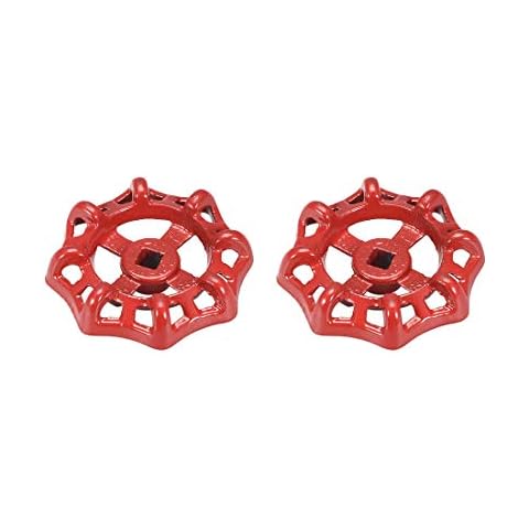 sourcing map Metal Faucet Wheel Handle Set Cover