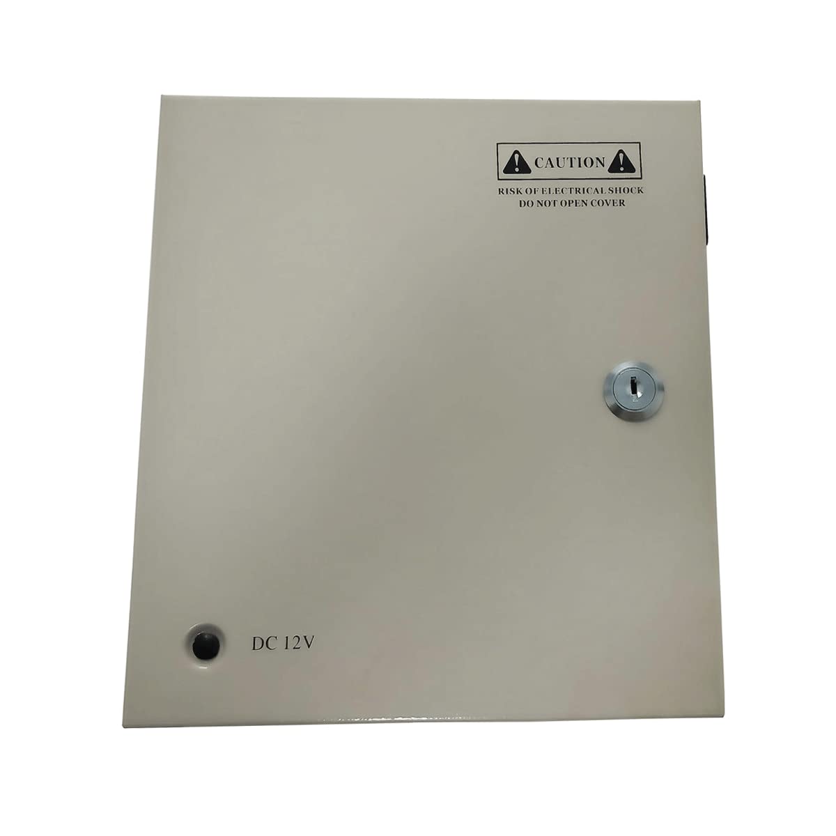 Yuarise Distribución de fuente de alimentación de la cámara de seguridad de 9 canales/puerto DC 12 V 10 Amp con caja de metal para cámaras de seguridad, cámaras IP, sistema de vigilancia CCTV DVR