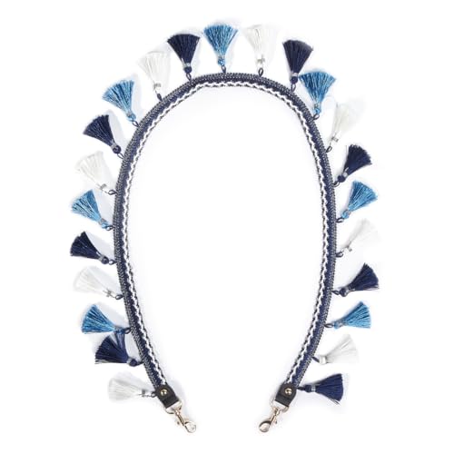 Image of TANOSII Tassel Purse Strap Handbag Strap Replacement Shoulder Crossbody Strap