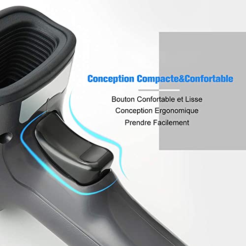 Eyoyo Lettore codici a barre cablato 1D QR 2D