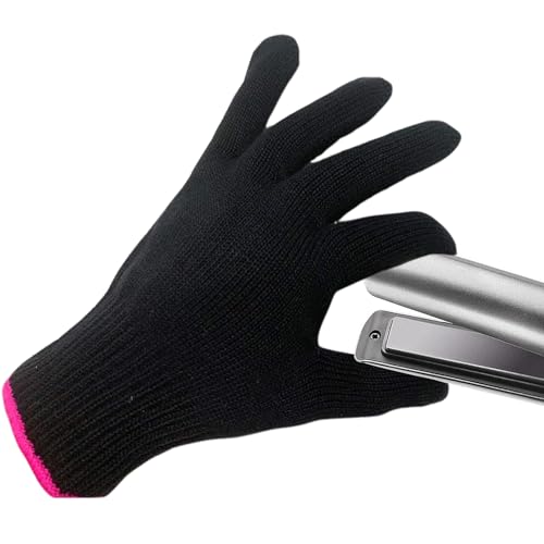 RENKE Heat Resistant Hair Styling Gloves