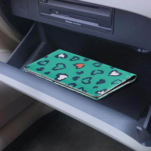 Organizador para auto cuero slim miniatura 6
