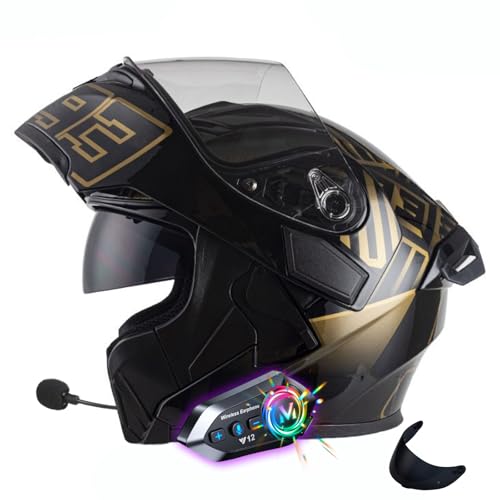 Casco modular Bluetooth liviano que elimina dolores de cuello en distancias largas