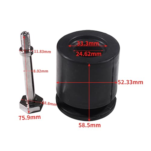 YUCKMZ Auspuffgummi Gummistoßdämpfer Gummilager Kompatibel mit Jaguar F-Pace X761 XE XF 2.0 T4A16991