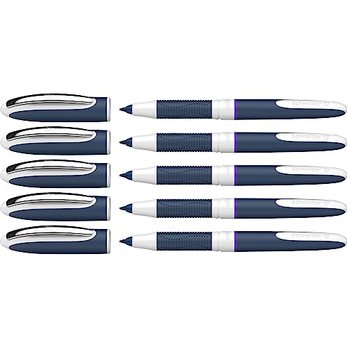 Schneider One Change Roller Violet Fini la Fatigue de la Main 5pcs