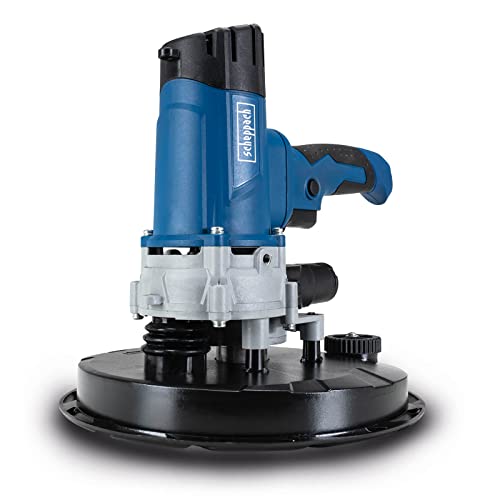 Scheppach Wand- en plafondslijper DS200 (1200 watt, grote slijpschijf Ø- 215 mm, ergonomische constructie, incl. 6… - Afbeelding 3