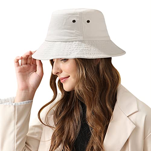Image of Unisex Bucket Hat Summer UPF 50+ Sun Protection Outdoor Beach Fishing Travel Hiking Hat