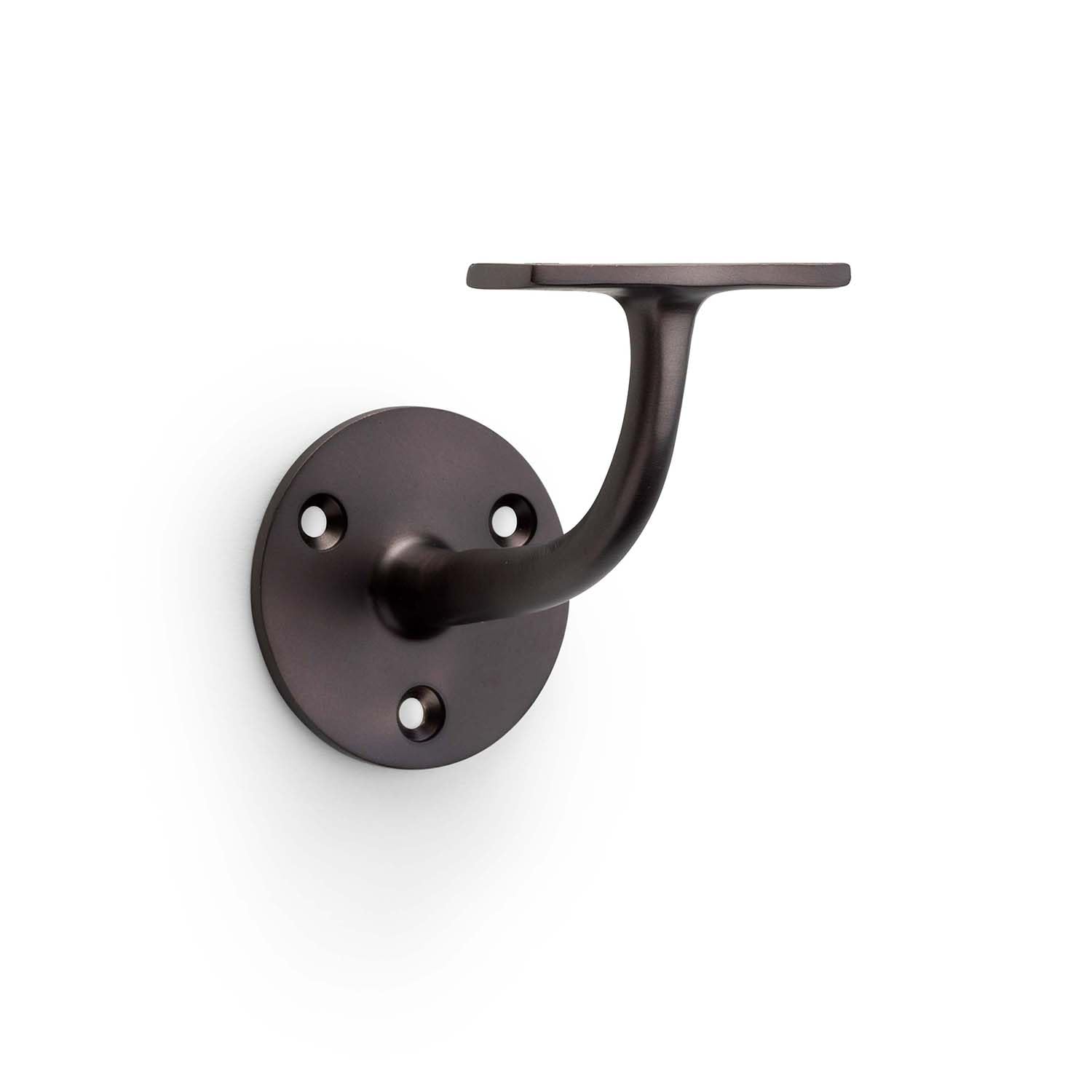 Oakcrafts Dark Bronze Alexander & Wilks Handrail Bracket - Aw750dbz