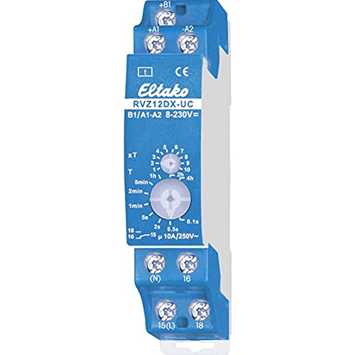 Relais temporisé Eltako RVZ12DX-UC pour stopper les oubis d'extinction