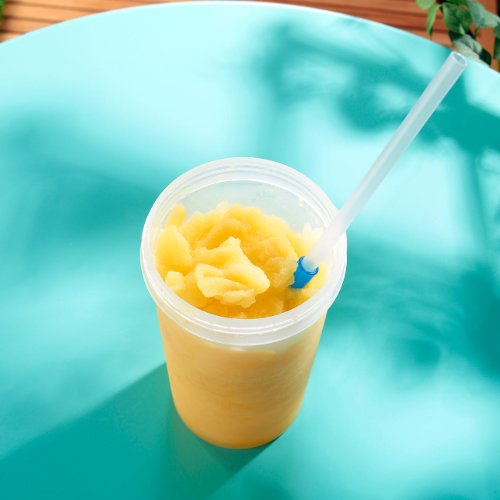 Rosenstein & Söhne Schüttelbecher: Schüttel-Becher für selbstgemachtes Slush-Eis, 170 ml (Slushy Maker) – Bild 8