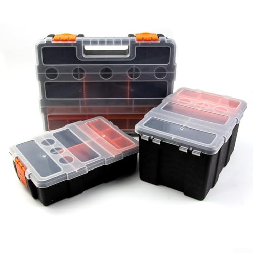Robust Toolbox Organizer Kit Solution for Storing Screws, Bolts, and Other Small Items in One Place (M)